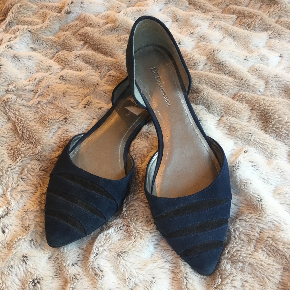 🌟4/$24🌟8.5 Blue Suede Flats